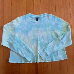 Wild fable waffle tie dye top!